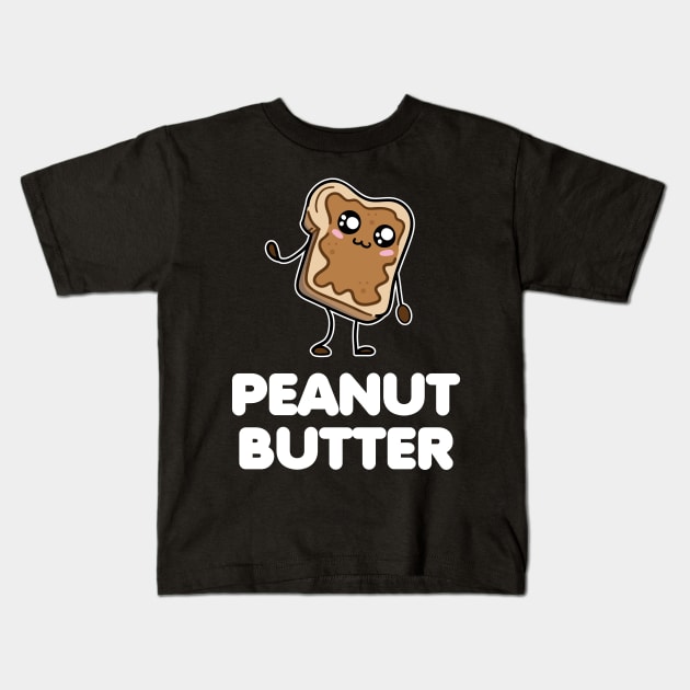 Halloween Peanut Butter Jelly Funny Matching Part 2 Kids T-Shirt by Hasibit